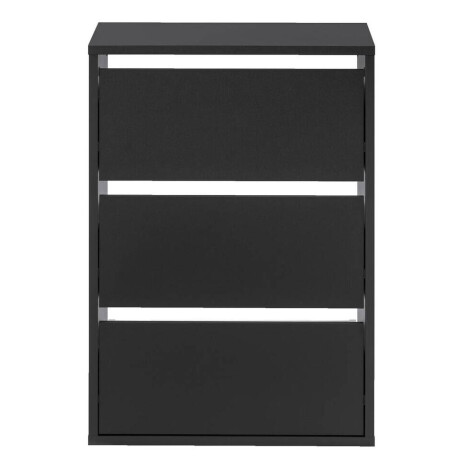 Leen Bakker - Ladeblok Genua - Antraciet - 70x50x40 Cm - Spaanplaat - Grijs