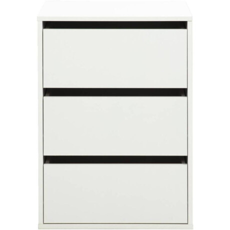 Leen Bakker - Ladeblok Bergamo - 70,2x51x39,9 Cm - Spaanplaat - Wit