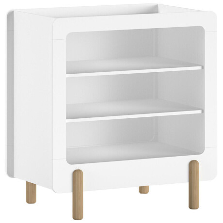 Leen Bakker - Vipack Commode Smile - 95x57x88 Cm - MDF - Wit