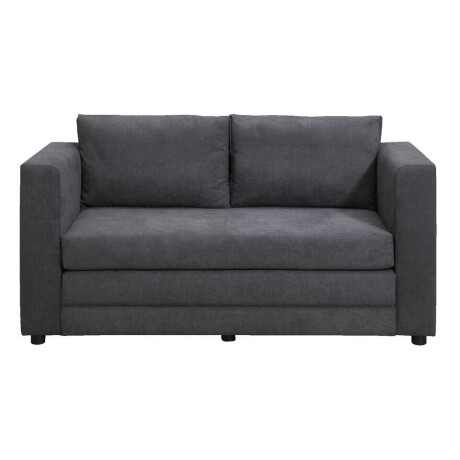 Leen Bakker - Slaapbank Sirena - Antraciet - 72x139x69 Cm - Polyester - Grijs