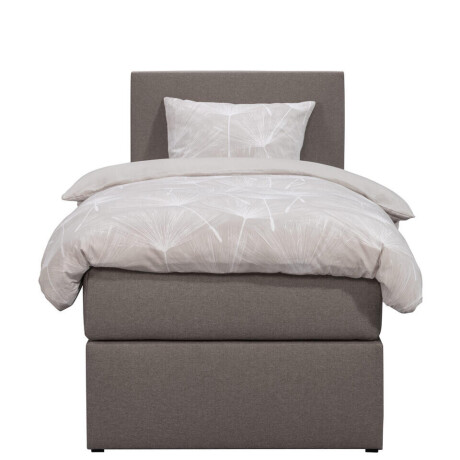 Leen Bakker - Boxcombinatie Orebro 4-delig - 90x200 Cm - Stof - Taupe