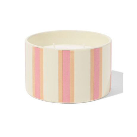 HEMA HEMA Geurkaars ⌀11x7cm Keramiek Tompouce (roze)
