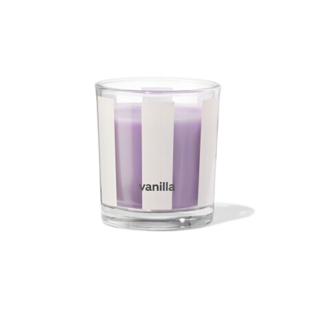 HEMA HEMA Geurkaars In Glas ⌀7x8cm Vanille (lila)