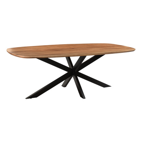 LivingFurn Deens Ovale Eettafel 'Jesper' Mangohout, 230 x 105cm