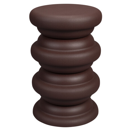 Dutchbone Bijzettafel/Kruk 'Artemis' kleur Bruin