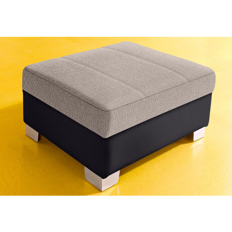 INOSIGN Hocker Turah met modern quilting past bij de serie, b/d/h: 85/61/40 cm, ook in leer
