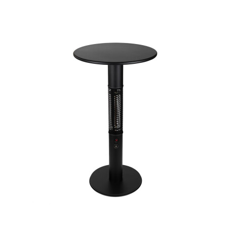 + 15% kassakorting | Monti HeatLine Vibe bartafel met terrasverwarmer 1500W ø60cm (h: 110cm) - Laagste prijsgarantie!