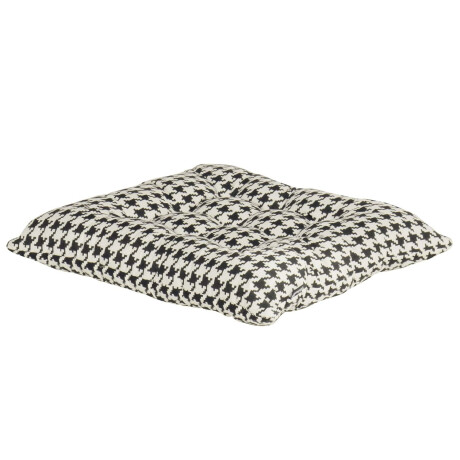 Zitkussen toscane 45x45cm Poule black