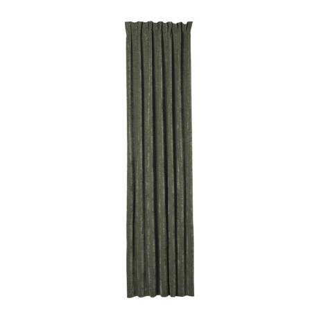 Gordijn chenille - groen - 140x250 cm
