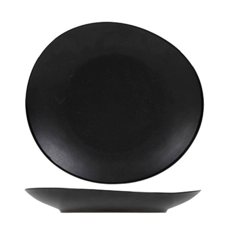 Cosy & Trendy Ontbijtbord Vongola Black - 22 x 20 cm