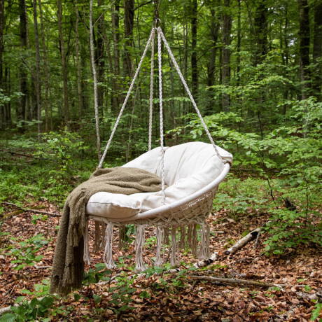 Nohr Hangstoel 'Aracely' kleur Wit