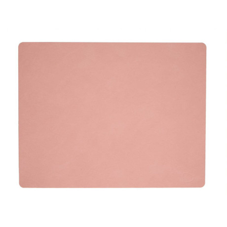 LIND DNA Placemat Leer Nupo Roze (35x45 cm)