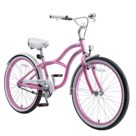 BikeStar Classic kinderfiets 24 inch roze