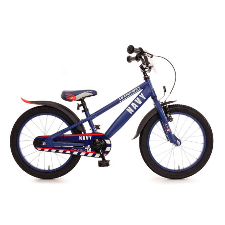 Bachtenkirch Navy kinderfiets 18 inch donkerblauw