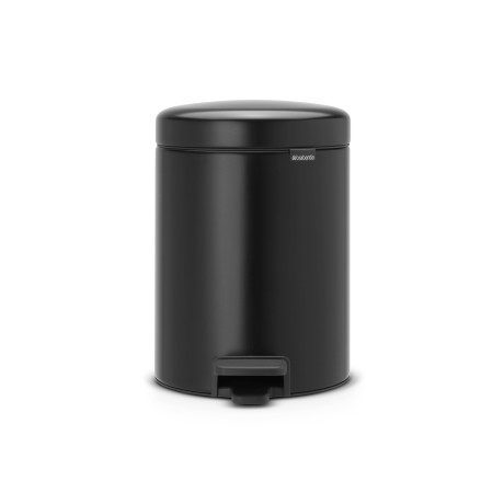 Brabantia NewIcon prullenbak - 5 l - Matt Black (5 liter)