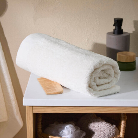 NOUS Living handdoek offwhite (100x50 cm)