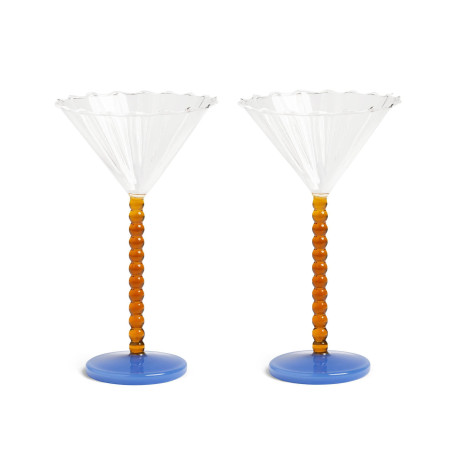 &k amsterdam cocktailglas Perle (set van 2)