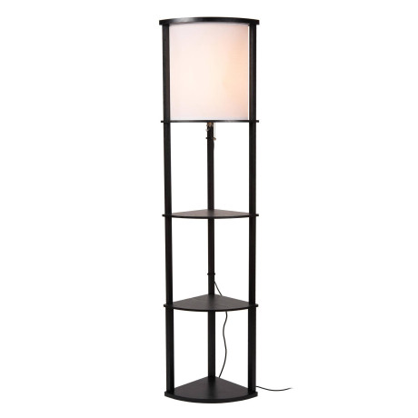 Lucide MENNO - Vloerlamp - 1xE27 - Zwart
