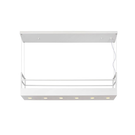 Lucide MIRAVELLE - Hanglamp - 6xGU10 - Wit