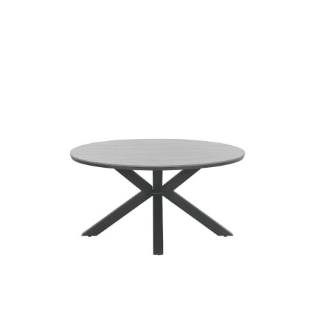 Garden Impressions Edison tafel Ø148 - grijs/ grijs teak