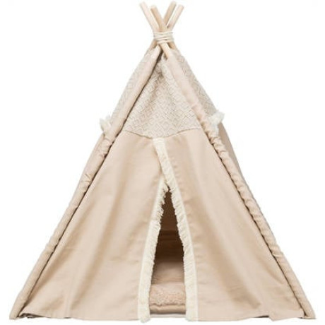 Trixie kattenmand Tipitent Boho Beige 55X55X65 cm