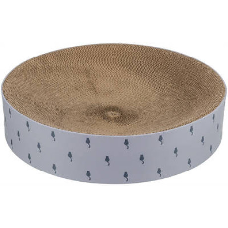 Trixie krabmand Lilly Karton Catnip Lichtgrijs 45 x 10 cm