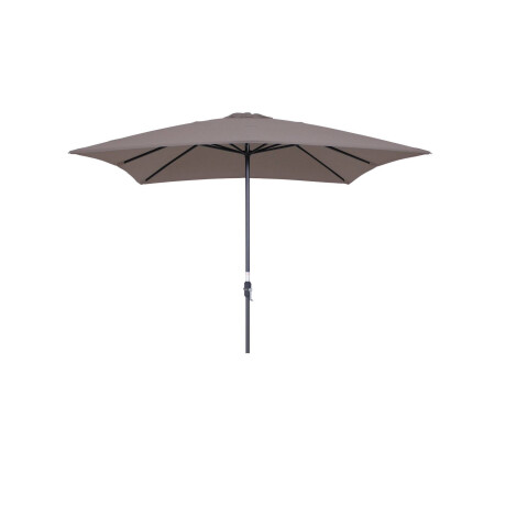 Garden Impressions Garden Impressions Lotus parasol 250x250 - carbon black/ taupe