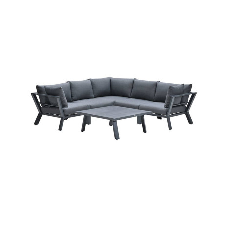 Garden Impressions Garden Impressions Sasha lounge set 4-dlg - carbon black/ zwart