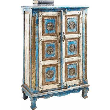 Home affaire Highboard Opbergkast, hoogte 120 cm, met verfijnde houtsnijwerk