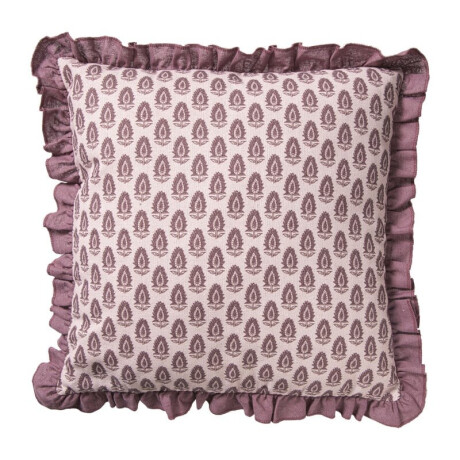 Kussen ruffles - roze - 45x45 cm