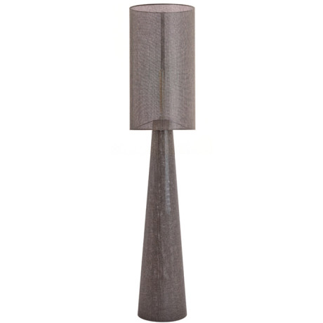 Light & Living Vloerlamp 'Micky' Linnenlook, 180cm, kleur Bruin