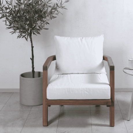 Nohr Loungestoel 'Calley' Acaciahout