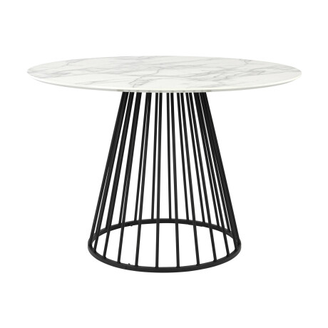ZILT Ronde Eettafel 'Jalil' Marmerlook, 104cm