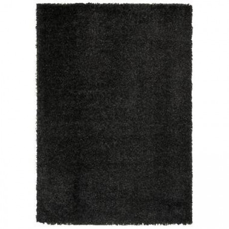 Vloerkleed Domino - antraciet - 160x230 cm - Leen Bakker