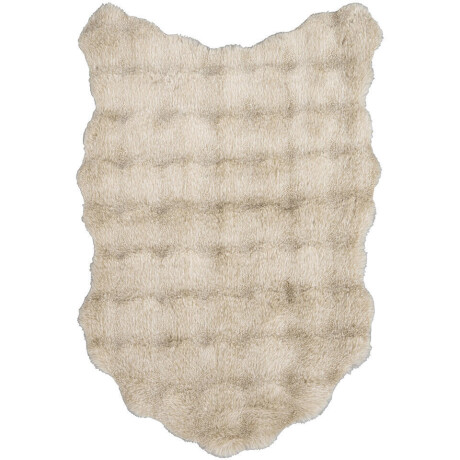 Leen Bakker - Vloerkleed Polar - 60x90 Cm - Polyester - Taupe