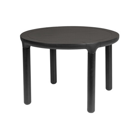 Zuiver Ronde Salontafel 'Storm' Eikenhout, 60cm, kleur Zwart