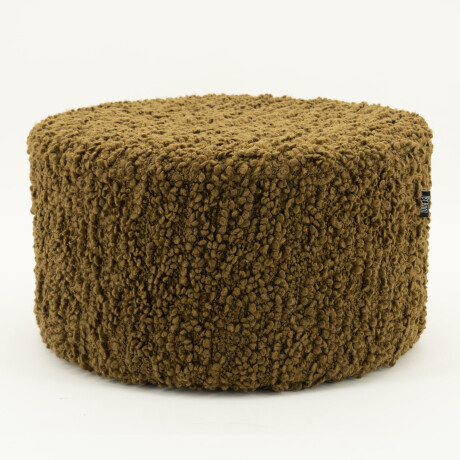 By-Boo Poef 'Vista' 60cm, kleur Mosterdgeel