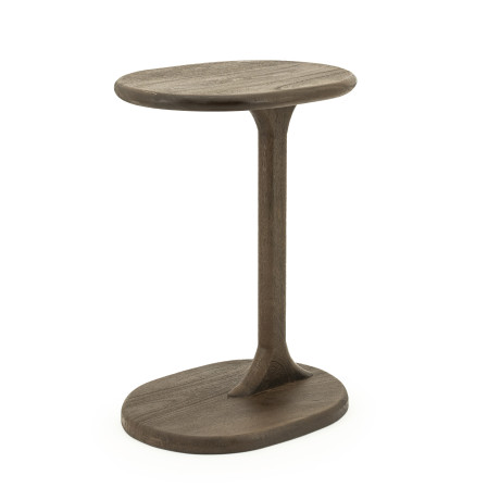 By-Boo Laptoptafel 'Fenix' Mangohout, 40 x 30cm, kleur Bruin