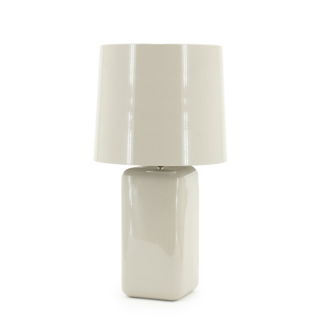 By-Boo Tafellamp 'Dixon' 47cm, kleur Taupe