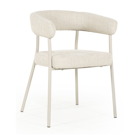 By-Boo Eetkamerstoel 'Yovi' kleur Beige