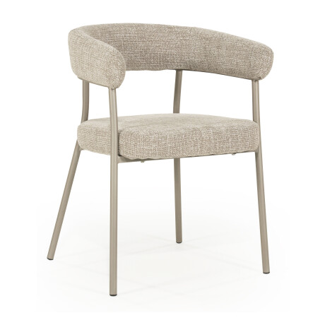 By-Boo Eetkamerstoel 'Yovi' kleur Taupe