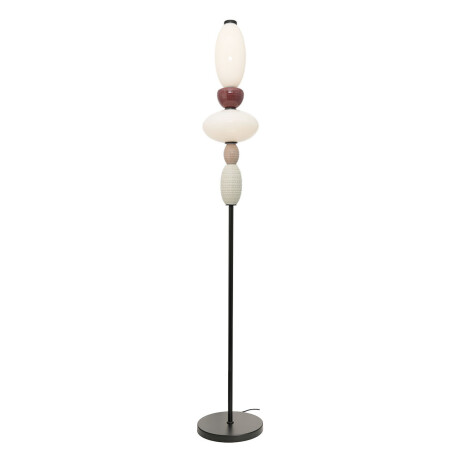 By-Boo Vloerlamp 'Garca' Keramiek en glas, 163cm hoog