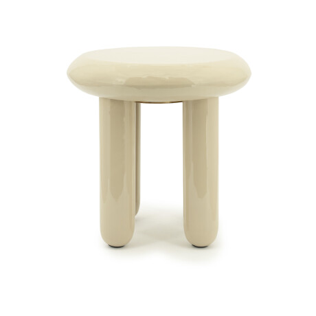 By-Boo Ronde Bijzettafel 'Balloon' 43cm, kleur Beige