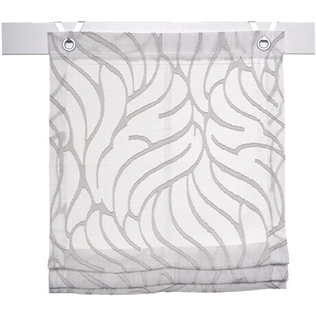 Kutti Romeins rolgordijn Skyline halftransparant, polyester (1 stuk)