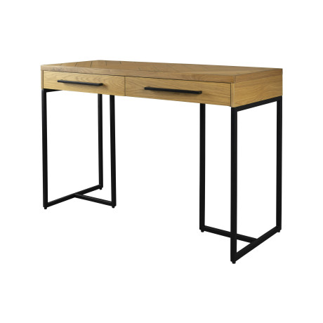 Dutchbone Sidetable 'Class' Eikenhout, 120cm, kleur Naturel