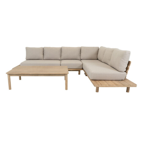 Garden Impressions Loungeset Ponti Sand Grey Acacia White Wash 5-delig