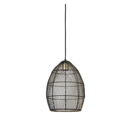 Light & Living Hanglamp 'Meya' 23cm, kleur Zwart