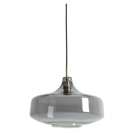 Light & Living Hanglamp 'Solna' Ø40cm, kleur Antiek Brons/Smoke