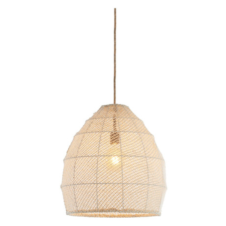 Light & Living Hanglamp 'Makassar' 42cm, kleur Crème