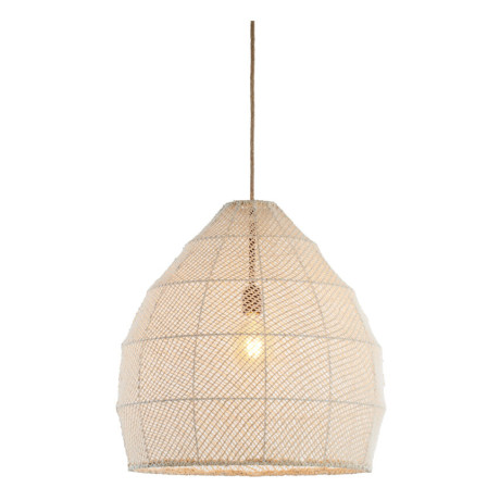 Light & Living Hanglamp 'Makassar' 50cm, kleur Crème